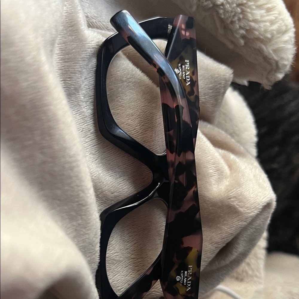 Prada Brown Patterned Sunglasses - image 2